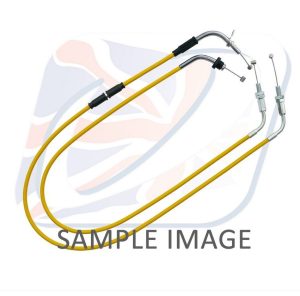 Throttle cables (pair) Venhill H02-4-081-YE featherlight galben